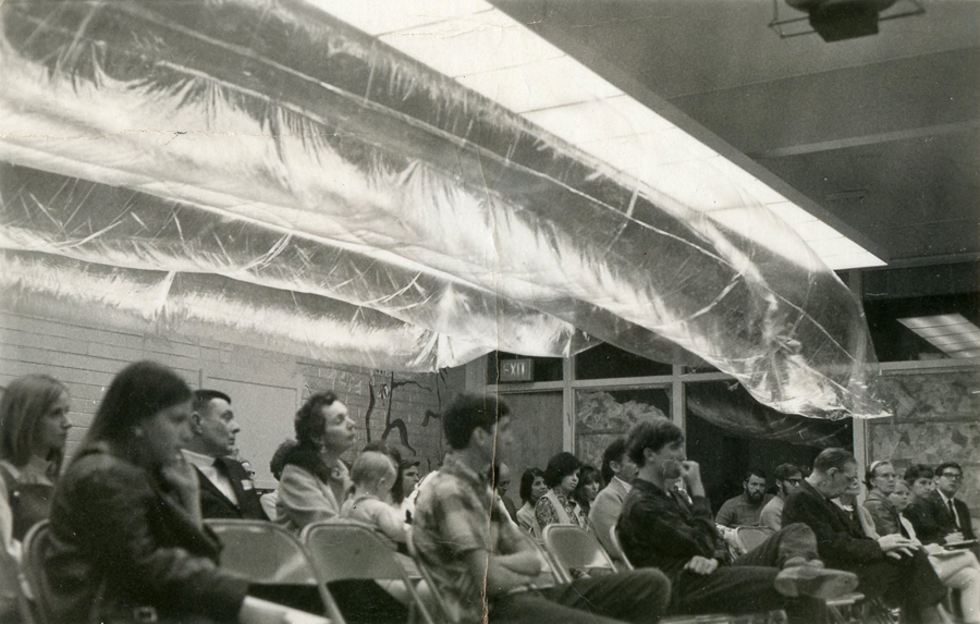 inflated conceptual art inflatable wing sculpture john baldessari piatt