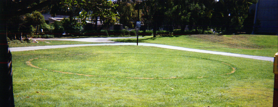 lawn x earthwork conceptual art process action jim piatt UCSD
