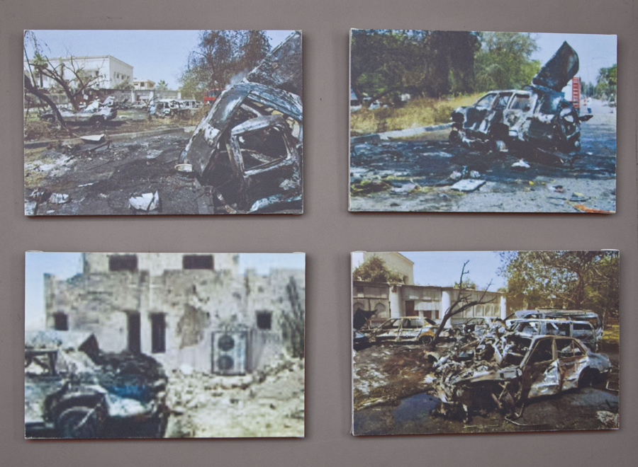 still life iraq car bomb conceptual art jim piatt fluxus baldessari